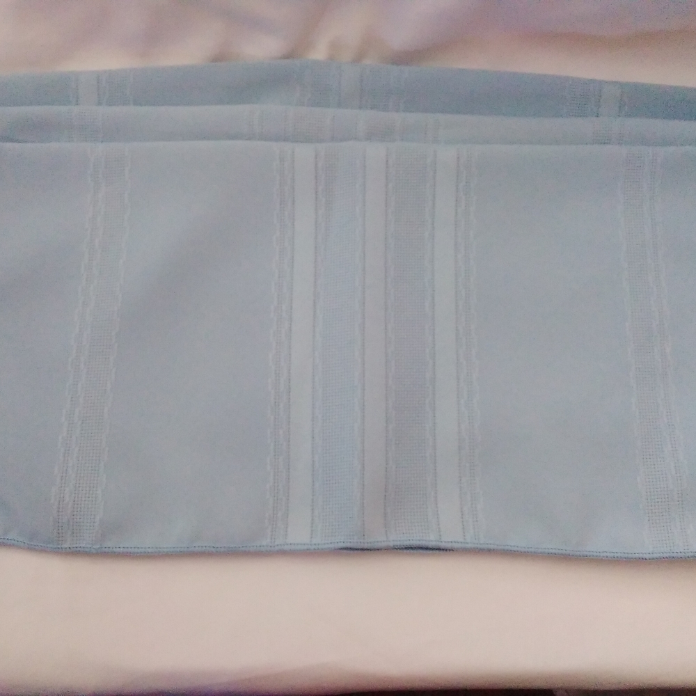 3 Blue Fabric Napkins